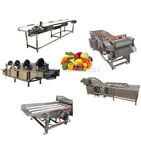 Frukt- og grønnsakstørkende produksjonslinje
